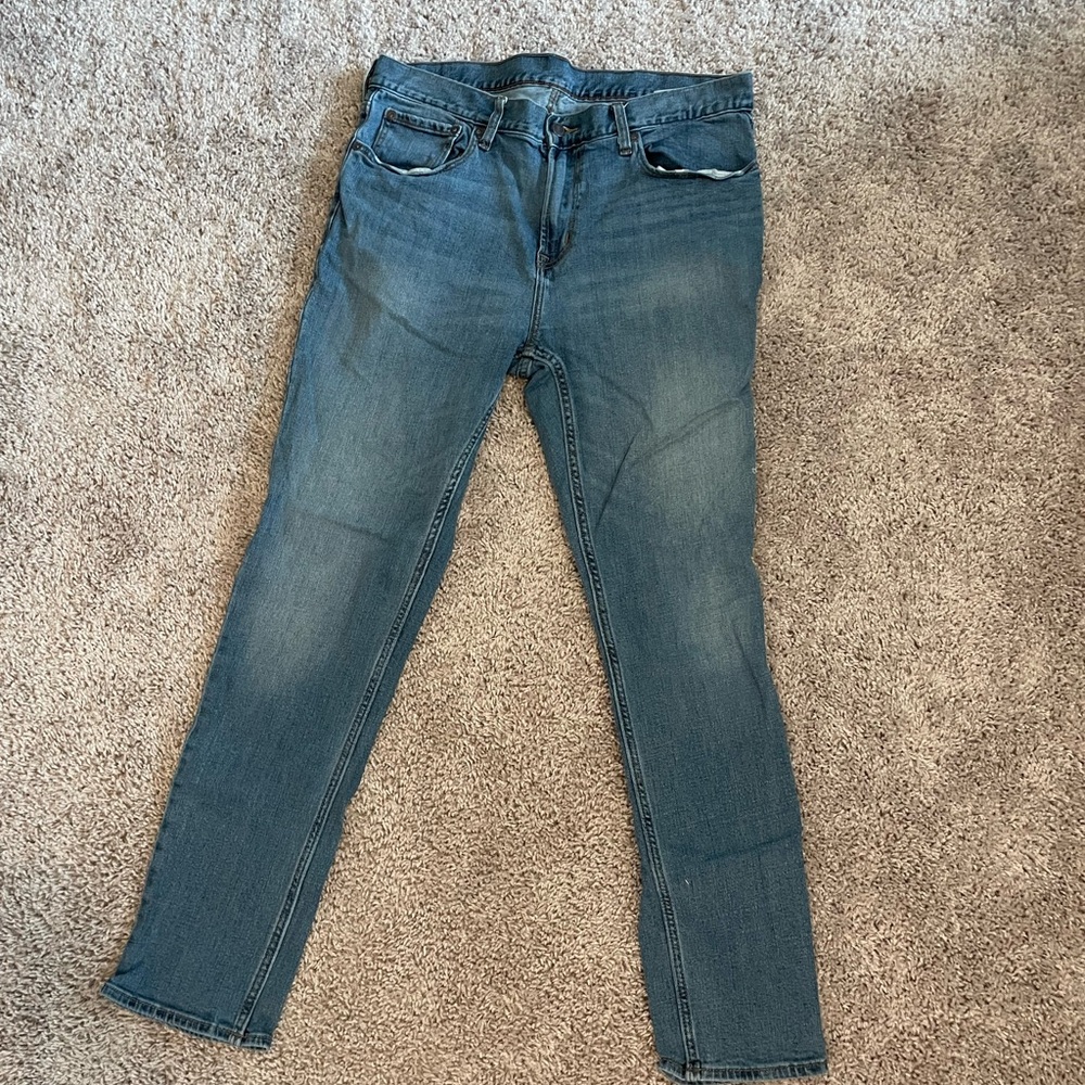 Old Navy Women's Straight Leg Jeans - Blue